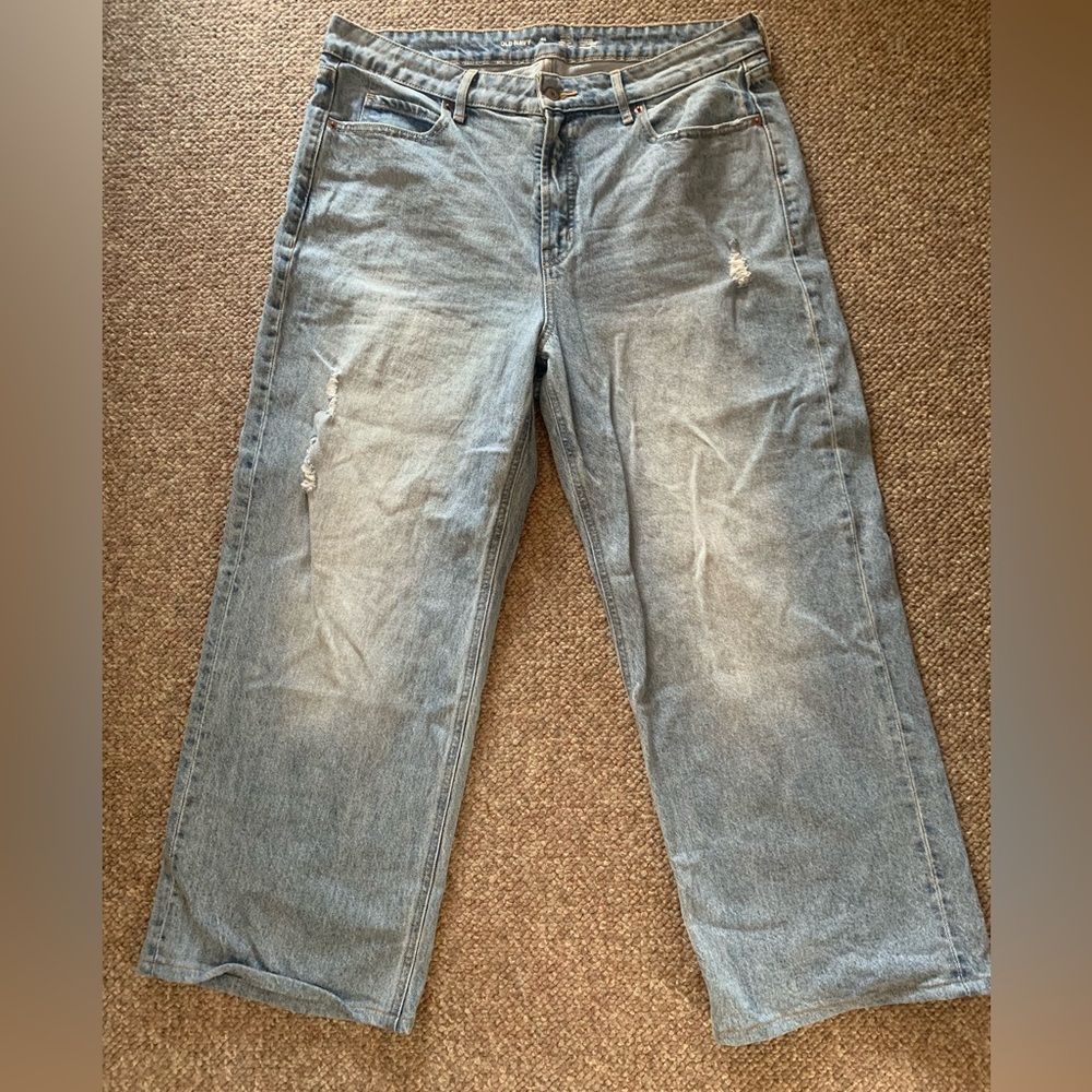 Old Navy Sky-Hi Wide Leg Jeans